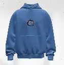 Sudadera con capucha Azul