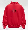 Sudadera con capucha Roja