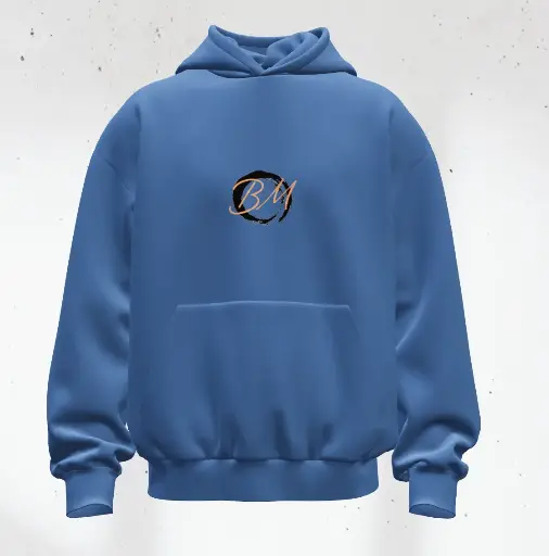 Sudadera con capucha Azul